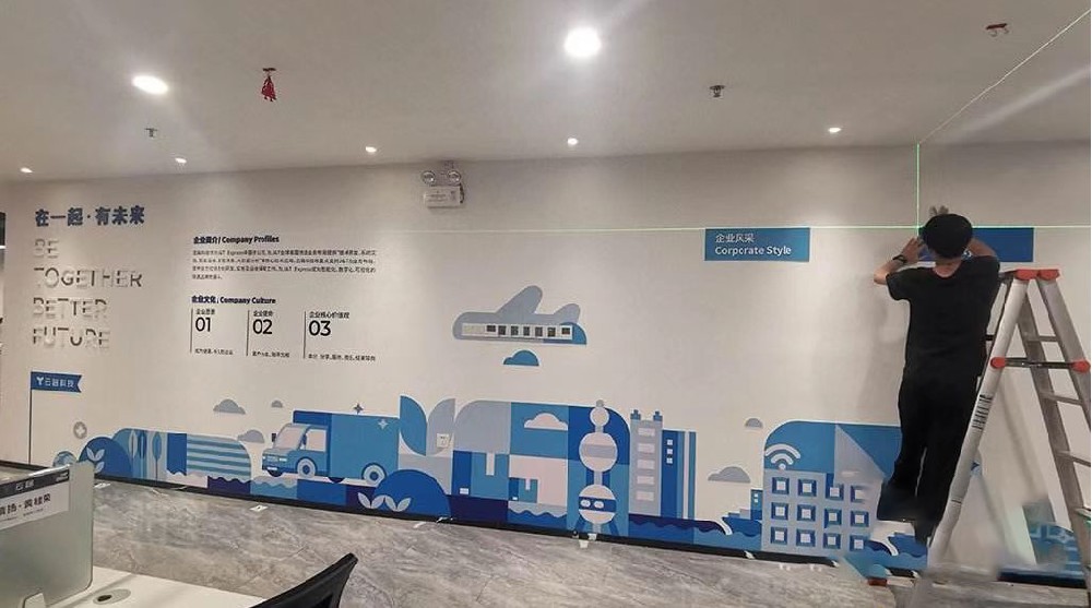 南京展厅文化墙设计/企业形象墙设计制作安装